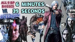 Devil May Cry 5: All Bloody Palace Bosses-SPEEDRUN | No Faust HAT RHN | No Damage SSS WR