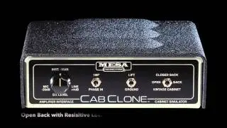 MESA/Boogie CabClone Speaker vs Load Comparison