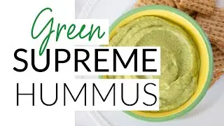 Easy Green Hummus + Hummus Pinwheel Sandwiches for Kids