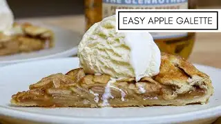 EASY APPLE GALETTE | Free Form Pie With A Super Flaky Crust