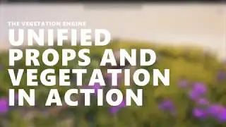 The Vegetation Engine for Unity ● Unified Props and Vegetation in Action (4K)