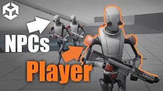 Player Interaction With NPCs in Unity C# - Game AI Mastery Part 3