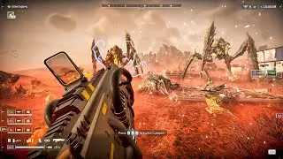 POV Helldivers 2 Arc 12 Blitzer Shotgun - Level 9 Helldive Difficulty
