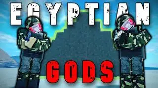 I BECAME A EGYPTIAN GOD AND BUILT A GIANT PYRAMID | Trident Survival