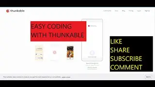 HOW TO WORK IN THUNKABLE IN TAMIL