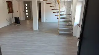 Rénovation : étape 14 ,peinture, crépis, carrelage et parquet