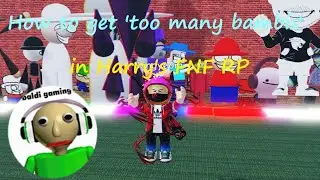 How to get 'Too many bambis' badge in Harry's FNF RP!