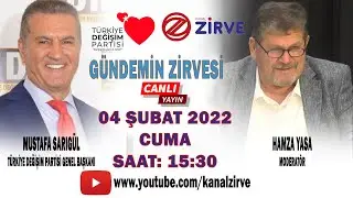 DEĞİŞİM PARTİSİ GENEL BAŞKANI MUSTAFA SARIGÜL KANAL ZİRVE' DE...
