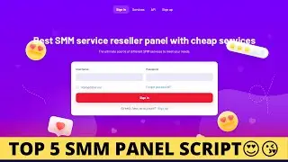 BEST SMM PANEL SCRIPT 2021 || BUILD SMM PANEL WEBSITE || TOP 5 SMM PANEL SCRIPT