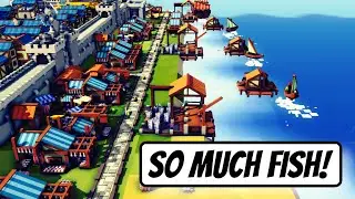 How To Build A FISHTOPIA In Kingdom And Castles!
