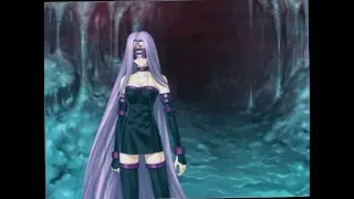 Team Emiya enters the cave and heads towards the Greater Grail - Fate/Stay Night: Heaven's Feel VN