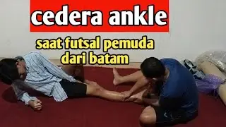 CEDERA ANKLE BENGKAK PEMUDA DARI BATAM