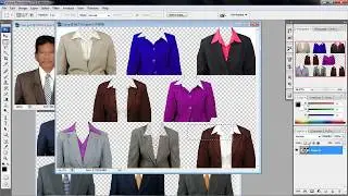 Cara edit baju di ganti Jas Menggunakan Photoshop CS3