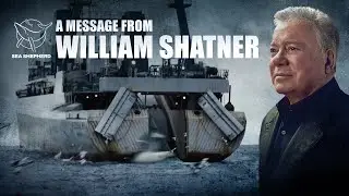 A message from William Shatner, longtime Sea Shepherd supporter.