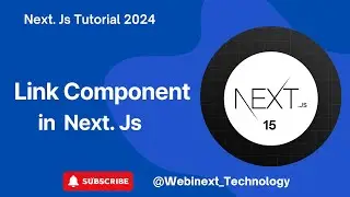 #7| Link Component in Next JS | Link in Next JS | Link in nextjs | Next JS latest version tutorial