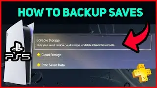 PS5 HOW TO BACKUP SAVES EASY NEW!