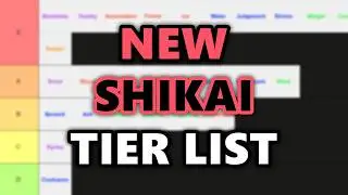 NEW Soul Reaper SHIKAI Tier List | Type Soul