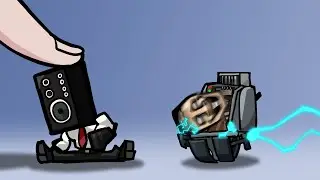 카와이 스키비디 토일렛 애니메이션 7 | Anime Chibi skibidi toilet vs finger animation