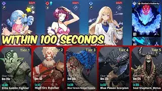 Battlefield of Time Challenge S5 #2 - All Tiers Speedrun | Solo Leveling: ARISE