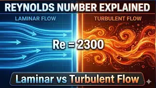 Reynolds Number Explained: Laminar vs Turbulent Flow | Complete Engineering Guide