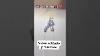 pulsera de perlas y cristales 