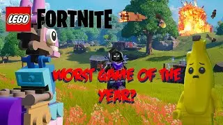 Lego Fortnite is a BROKEN Game - ft. Squiddy Legz