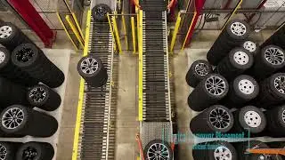 Tire and Wheel Assembly (TWA) ASRS Gantry Robot System