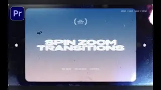 Spin Zoom Transitions | Free Template | Trending 2025