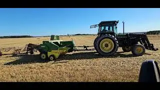 (MFØ) 🚜🚦🚧Småballe pressing på Heia med Hans Emmerhoff 🚧🚦🚜