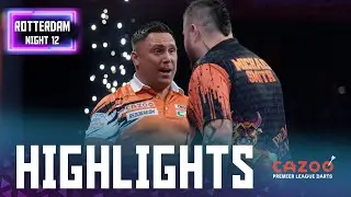 ROCKING ROTTERDAM! | Night 12 Highlights | 2023 Cazoo Premier League