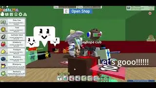 Getting the Coconut Clogs in Bee Swarm Simulator!