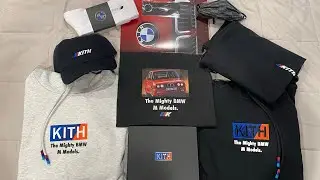 KITH x BMW Collab Review + Try On Haul (hoodie, shirts, cap, mask + more!)