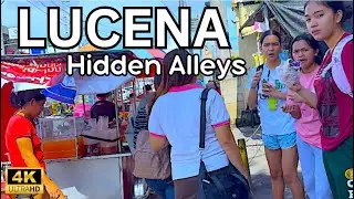 Walking HIDDEN ALLEYS in Lucena City Philippines [4K]