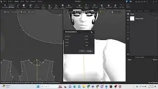 Jean Noir- Creating a denim dress in style3d
