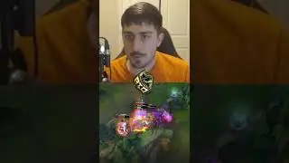 Wiping my nose before a 1v3 is good luck... #shorts #leagueoflegends