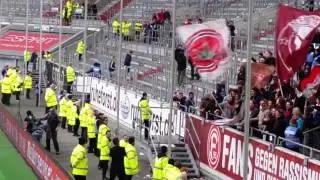 Fortuna Düsseldorf vs FC Union Berlin - Fan Support - 30 Minuten nach Spielende