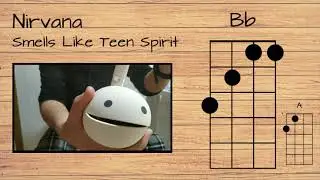 Nirvana  Smells Like Teen Spirit UKULELE TUTORIAL W/ LYRICS