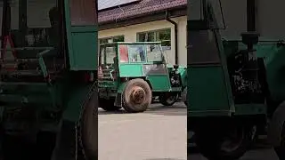 Polish homemade tractor, polski traktor samoróba