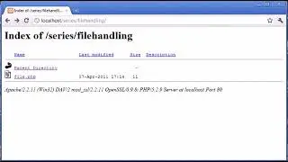Beginner PHP Tutorial   84   File Handling  Checking if a File Exists