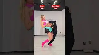 When Mom is a gymnast 😅your stretching 🔥 