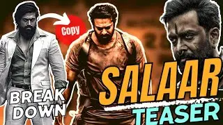 Rocky bhai ka support | Salaar teaser break down | Good or just hyped🤔? #salaar #prabhas #kgf #kgf2