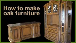 How to make wood furniture.