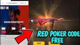 Today new redeem code Free fire really poker mp40