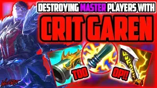 Wild Rift | CRIT GAREN IN RANKED IS ACTUALLY GOOD 19 KILLS!! (Master)