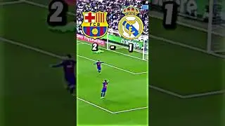 Barcelona vs Real Madrid El Casico🥶🥵#shorts #barcelona #realmadrid #cristianoronaldo #lionelmessi