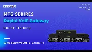 DINSTAR MTG Series Digital VoIP Gateway in Practice Recording