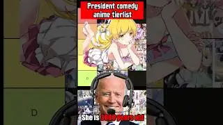 US presidents make a comedy anime tierlist 