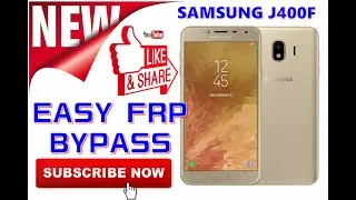 SAMSUNG J400F FRP BYPASS ( TOOL DOWNLOAD LINK IN DESCRIPTION )