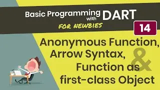 Pemrograman Dasar Dart 14. Arrow Syntax, Function sebagai first-class Object, Anonymous Function