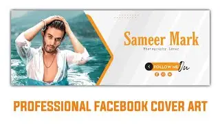 How to make a stylish professional facebook cover photo with picsart - New Picsart Tutorials 2022